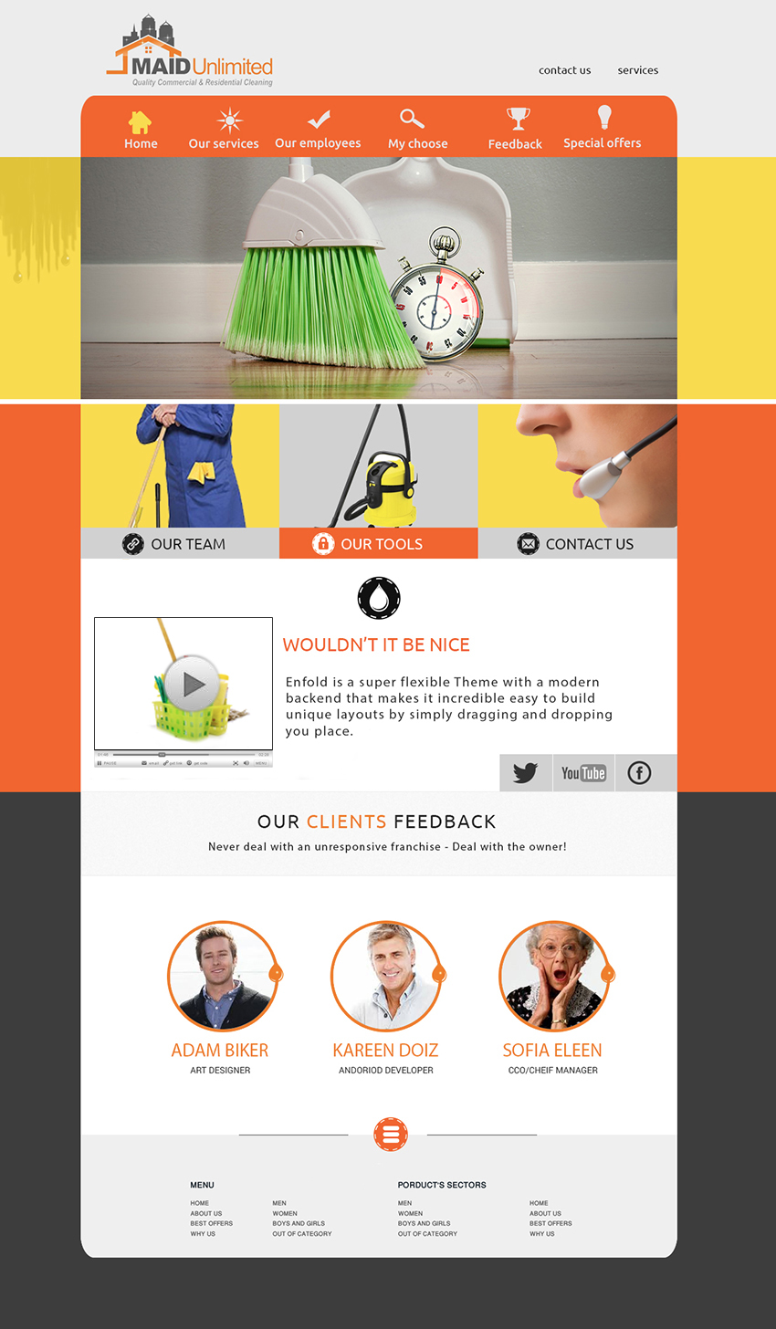 Diseño Web por adamhfarid para Maverick Web Video | Diseño #3854278
