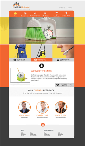 Web-Design von adamhfarid für Maverick Web Video | Design: #3854278