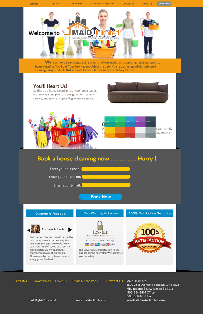 Web Design by BC Arts for Maverick Web Video | Design #3848370