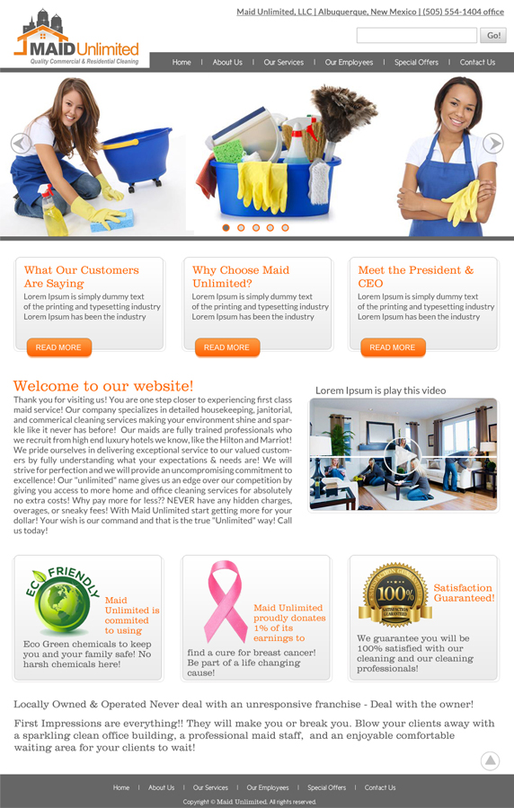 Web Design by Dipen singh  Goutam for Maverick Web Video | Design #3830729