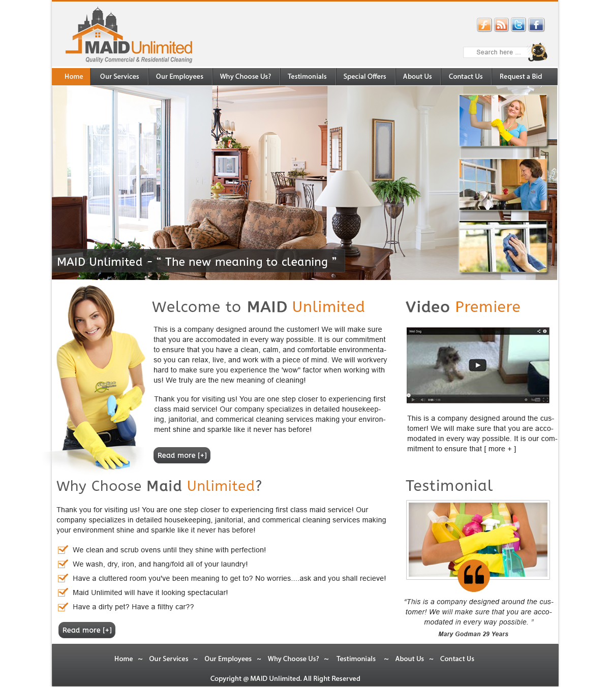 Web-Design von jennie für Maverick Web Video | Design #3835391