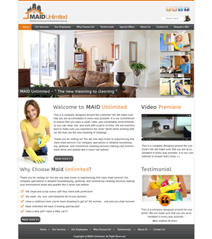 Web-Design von jennie für Maverick Web Video | Design: #3835391