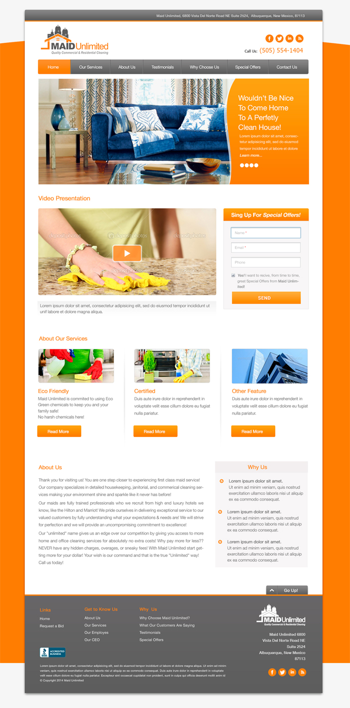 Web-Design von Pabloravel für Maverick Web Video | Design #3906536