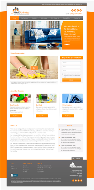 Web-Design von Pabloravel für Maverick Web Video | Design: #3906536