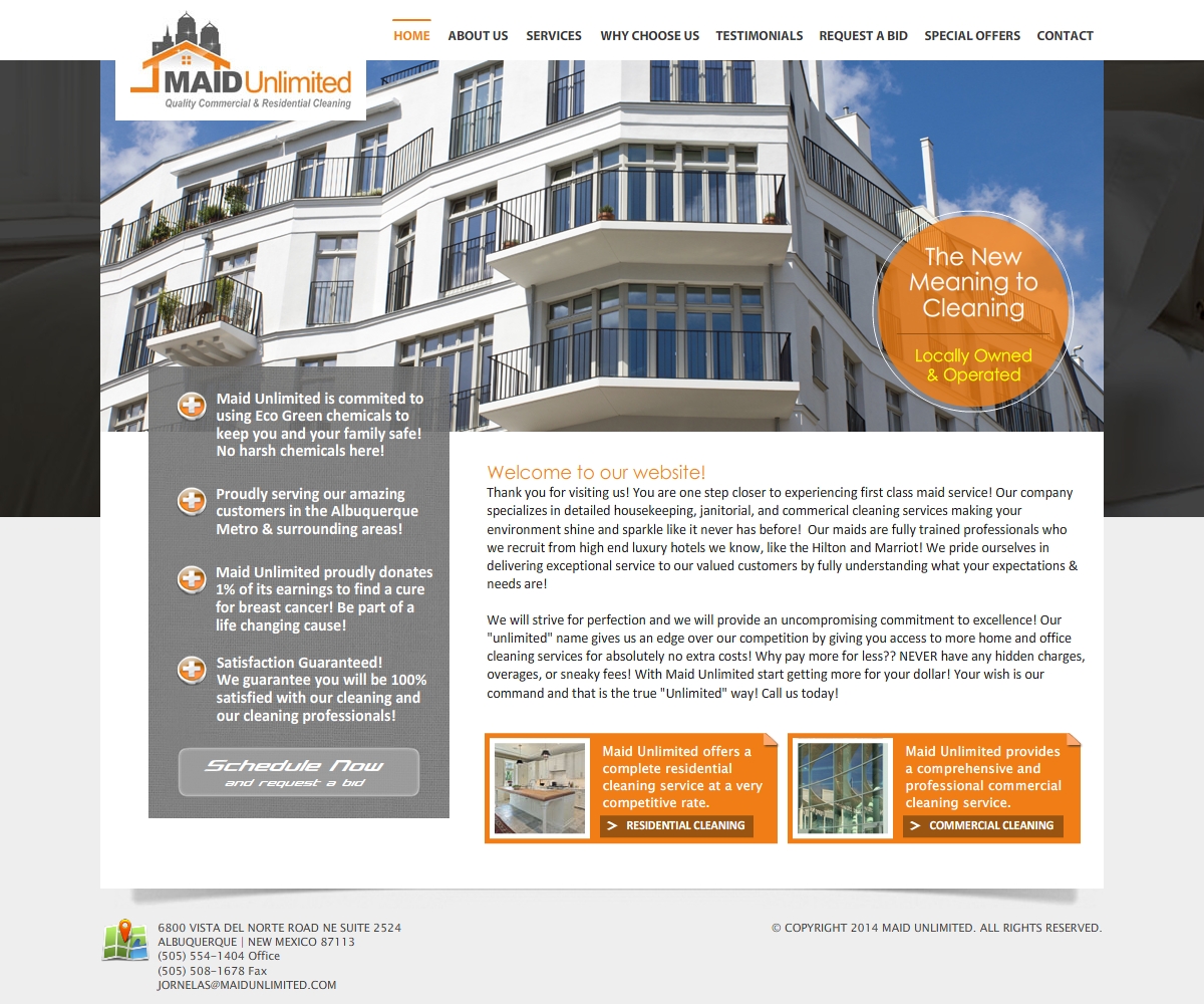 Web Design by -Marc- for Maverick Web Video | Design #3822807