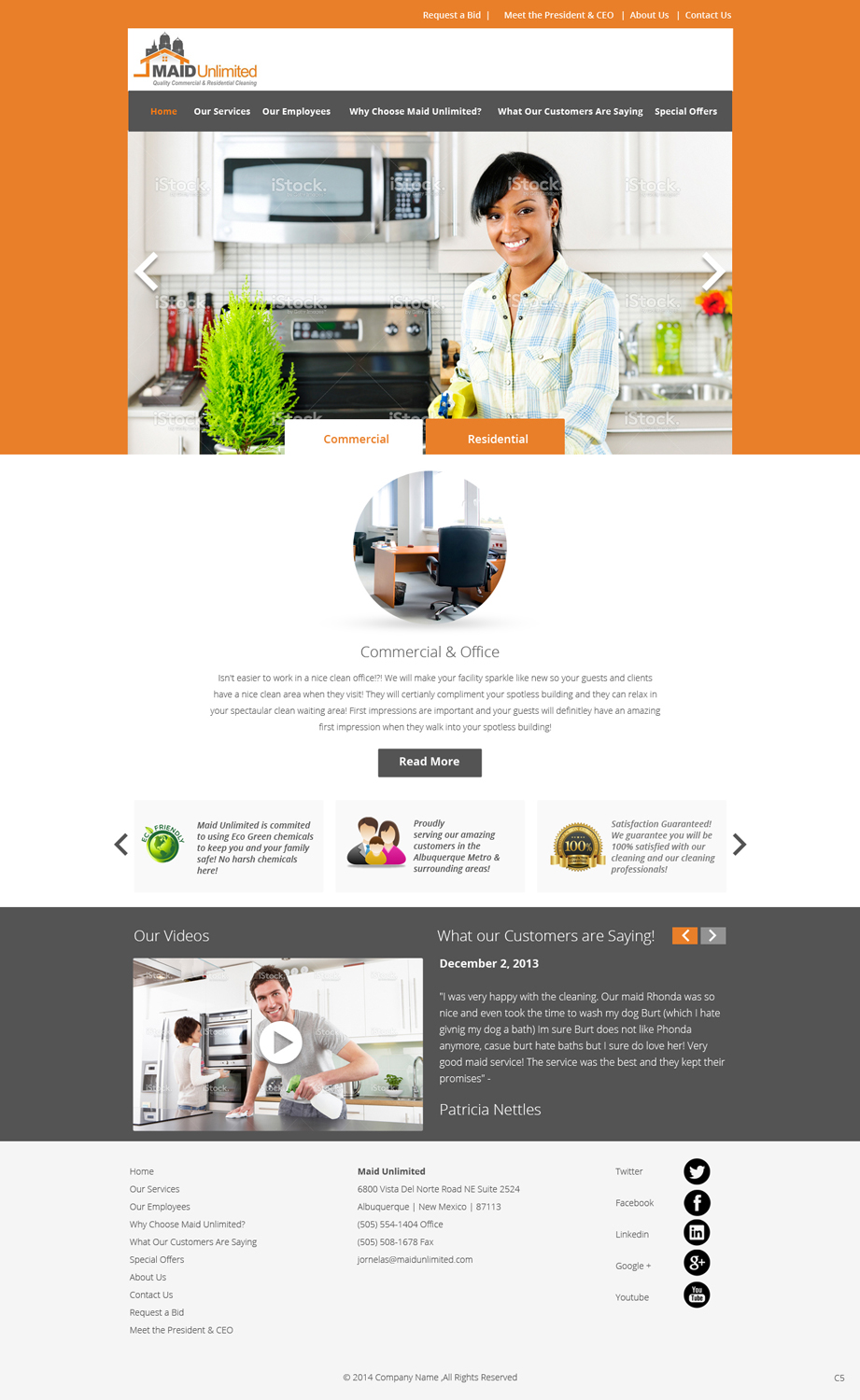 Web Design by pb for Maverick Web Video | Design #3845051