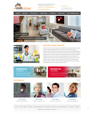Web Design by pb for Maverick Web Video | Design: #3845057