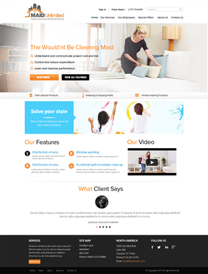 Web Design by OM for Maverick Web Video | Design: #3849257