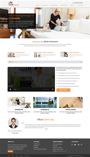 Web Design by OM for Maverick Web Video | Design #3849304