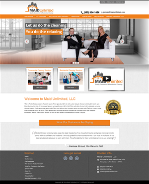 Web Design by Tanvir for Maverick Web Video | Design #3826342