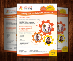 Flyer Design by Neha Design for All Health Training | Design: #3857194