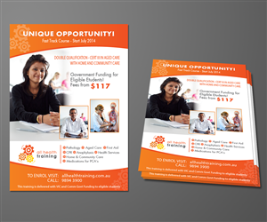 Flyer Design by kousik for All Health Training | Design: #3839514