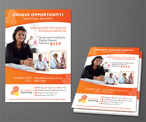 Flyer Design by kousik for All Health Training | Design: #3839521
