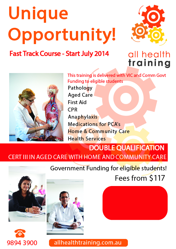 Flyer Design by hmecdesign for All Health Training | Design #3880228