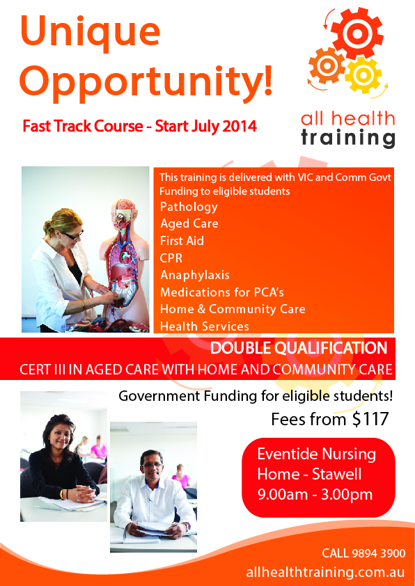 Flyer Design by hmecdesign for All Health Training | Design #3880236
