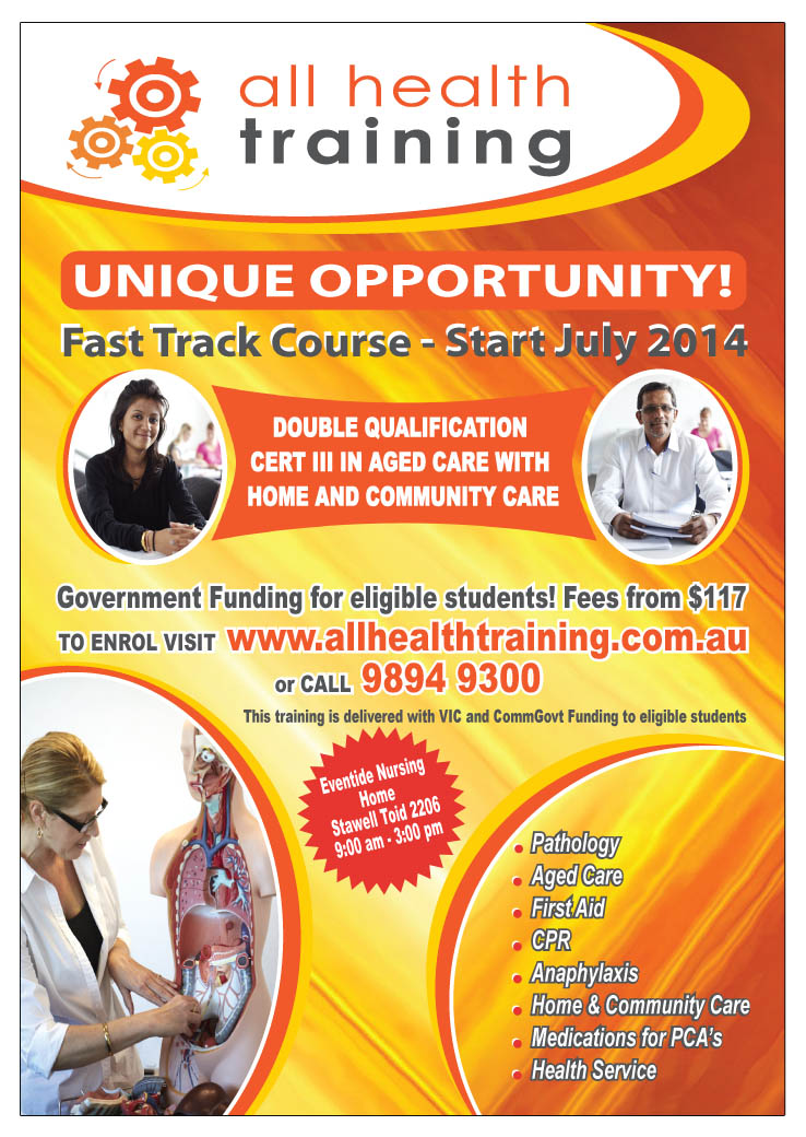 Flyer Design by Maden for All Health Training | Design #3826365