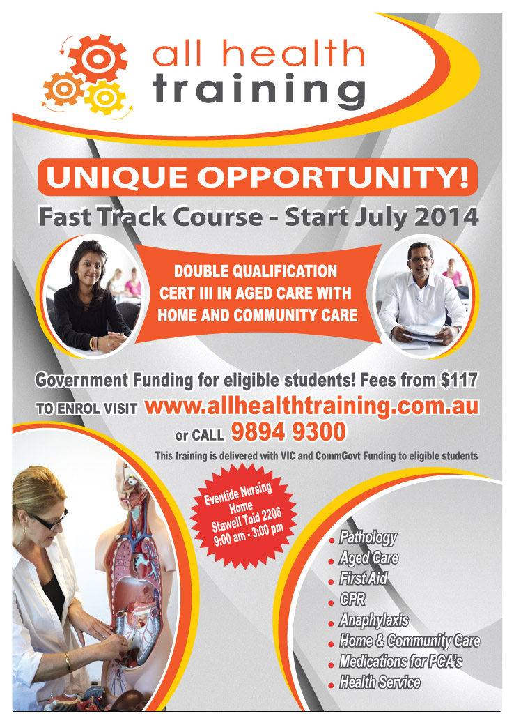 Flyer Design by Maden for All Health Training | Design #3826537