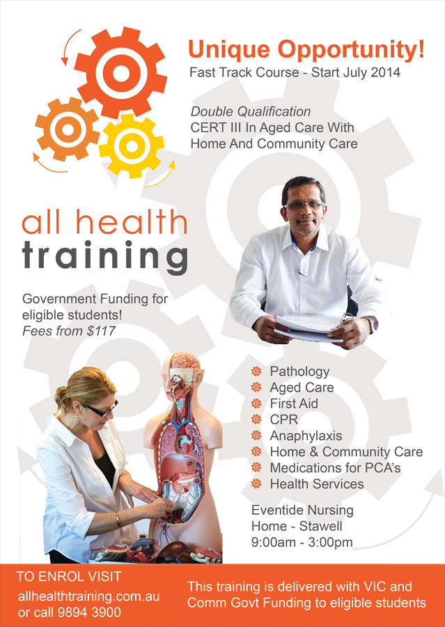 Flyer-Design von DM für All Health Training | Design #3858964