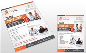 Flyer Design by confidentgroup for All Health Training | Design: #3883707