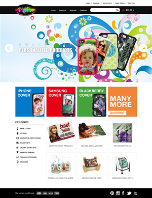 Web Design by Lauren for Maverick Web Video | Design #4124619