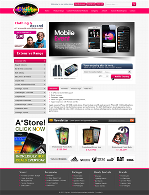 Web Design by webxvision for Maverick Web Video | Design: #3831516