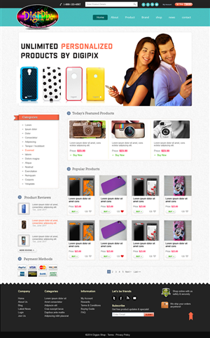 Web Design by OM for Maverick Web Video | Design: #3832020