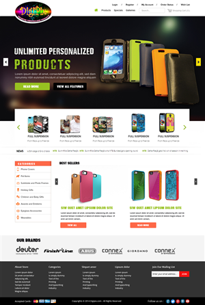 Web Design by OM for Maverick Web Video | Design: #4090168