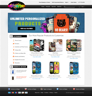 Web Design by OM for Maverick Web Video | Design: #4090207