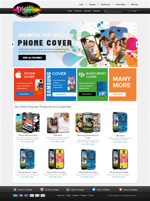 Web Design by OM for Maverick Web Video | Design #4128232