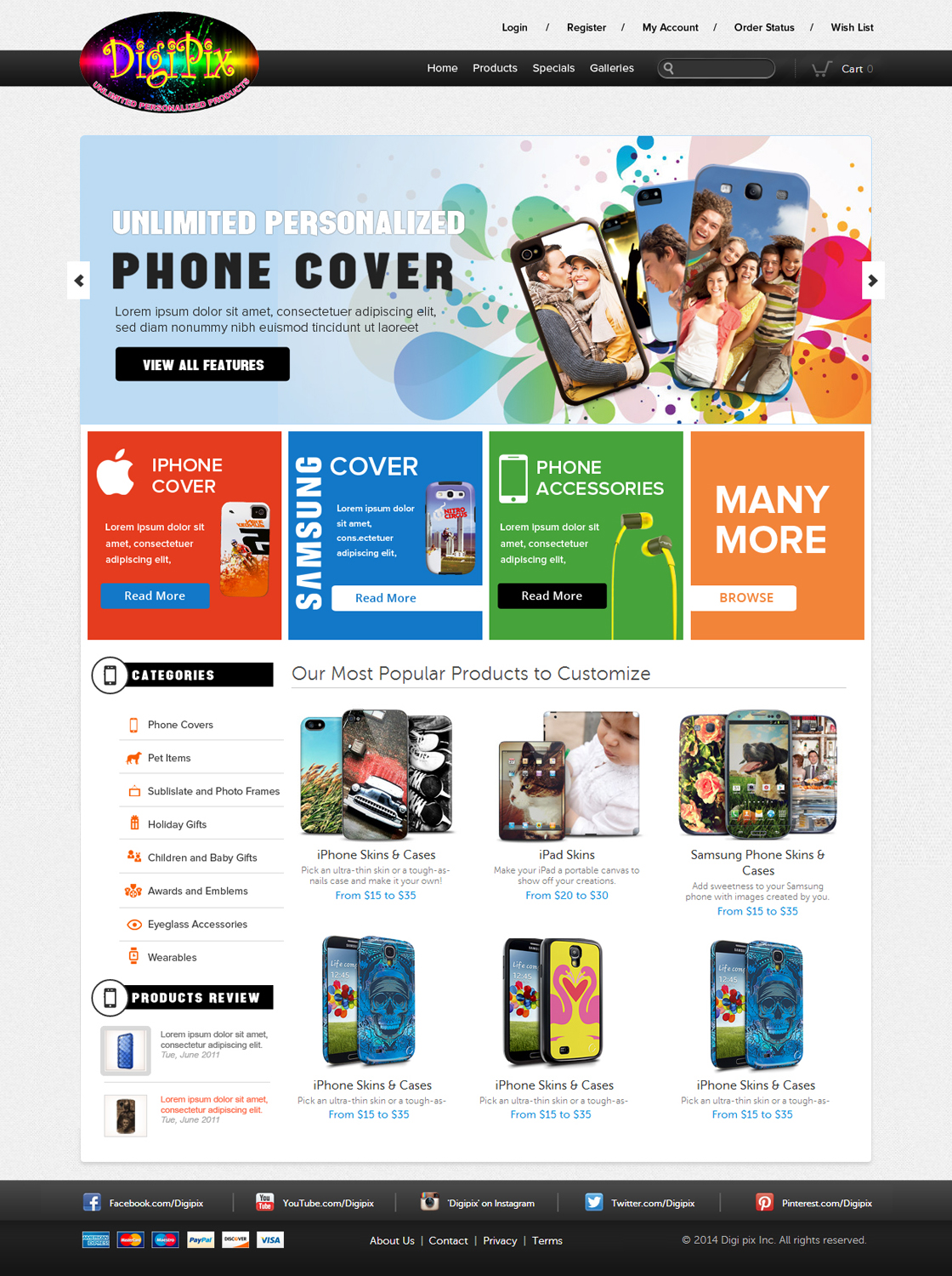 Web Design by OM for Maverick Web Video | Design #4273655