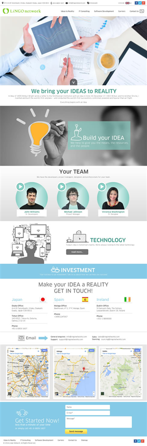 WordPress-Design von DesignCreativity4you für Lingo Network | Design: #3854004