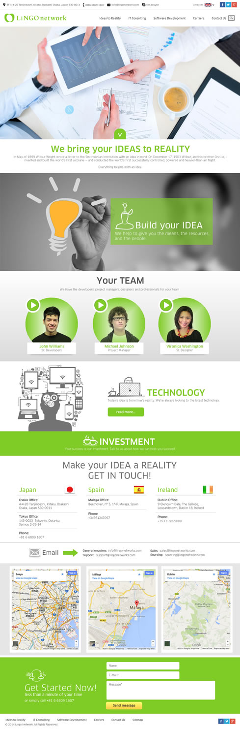 WordPress-Design von DesignCreativity4you für Lingo Network | Design: #3854024