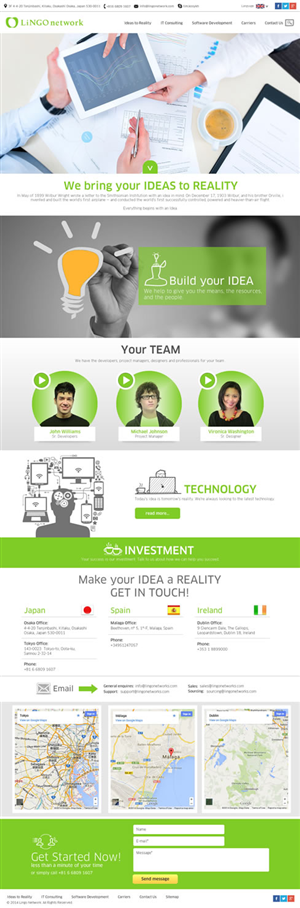 WordPress-Design von DesignCreativity4you für Lingo Network | Design: #3854024