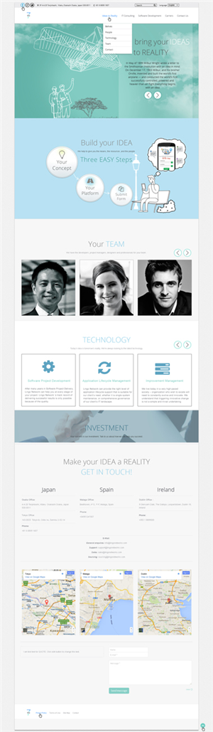Wordpress Design by Da Miracle for Lingo Network | Design #3855987