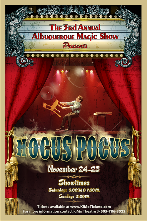 Poster Design by GPGraphix for Show Monkey Productions | Design #1023286