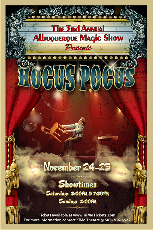 Poster Design by GPGraphix for Show Monkey Productions | Design #1023299