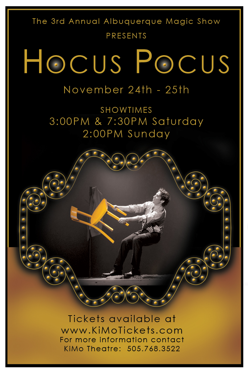 Poster Design by cincocinco for Show Monkey Productions | Design #1096996