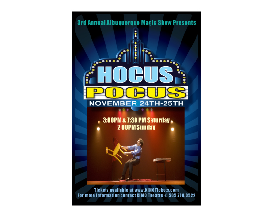 Design de Poster par Dennis Jackson pour Show Monkey Productions | Design #1015291