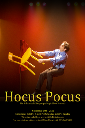 Poster Design by Collin Wenos for Show Monkey Productions | Design: #1018640