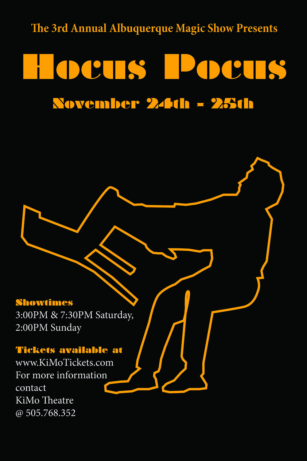 Poster Design by K.Lane for Show Monkey Productions | Design #1065723