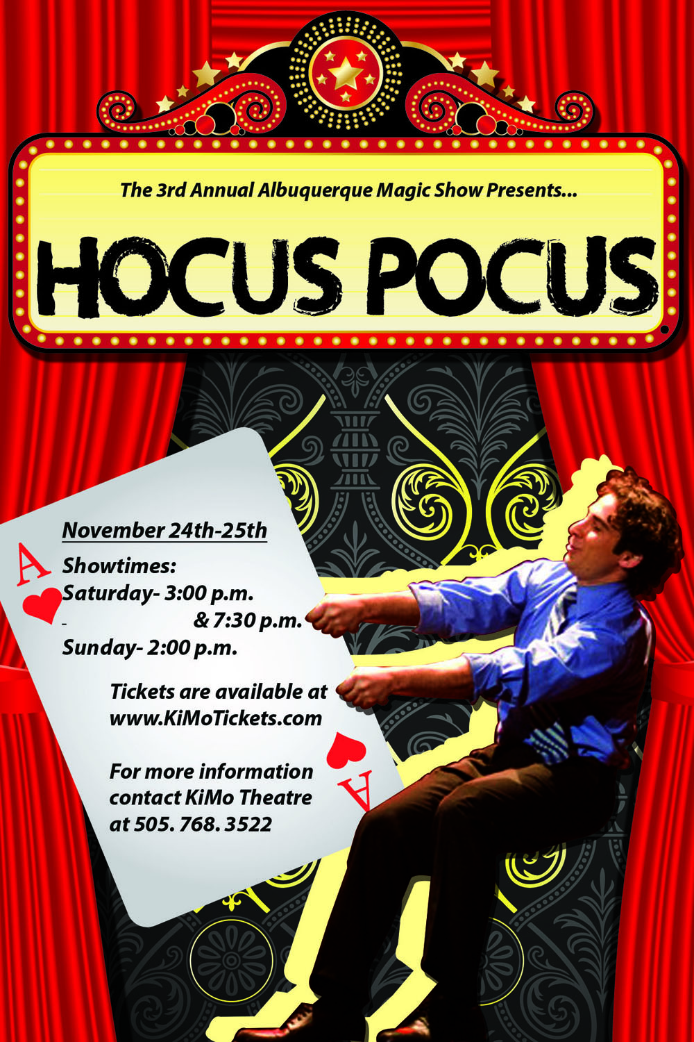 Poster Design by Hunter for Show Monkey Productions | Design #1034613