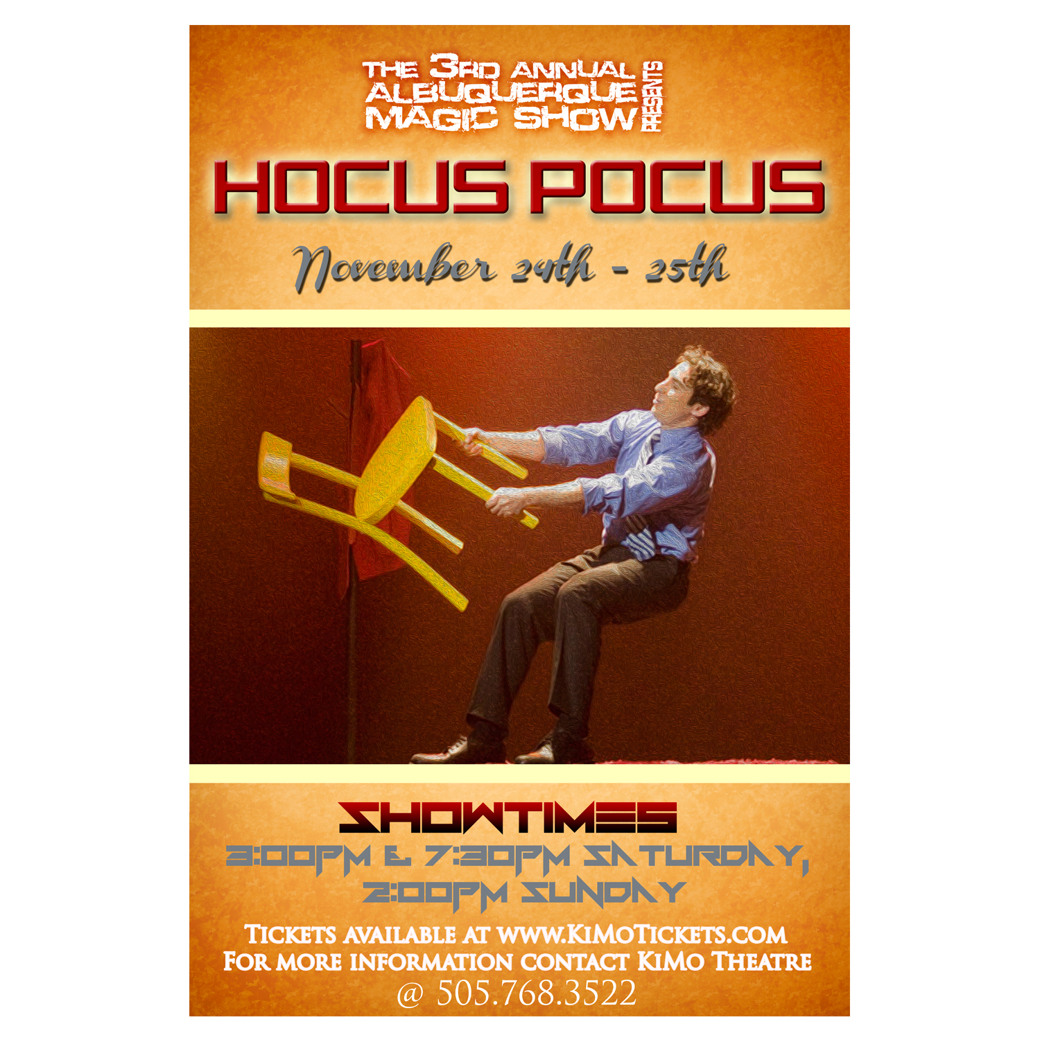 Poster Design by shaye1969 for Show Monkey Productions | Design #1034419