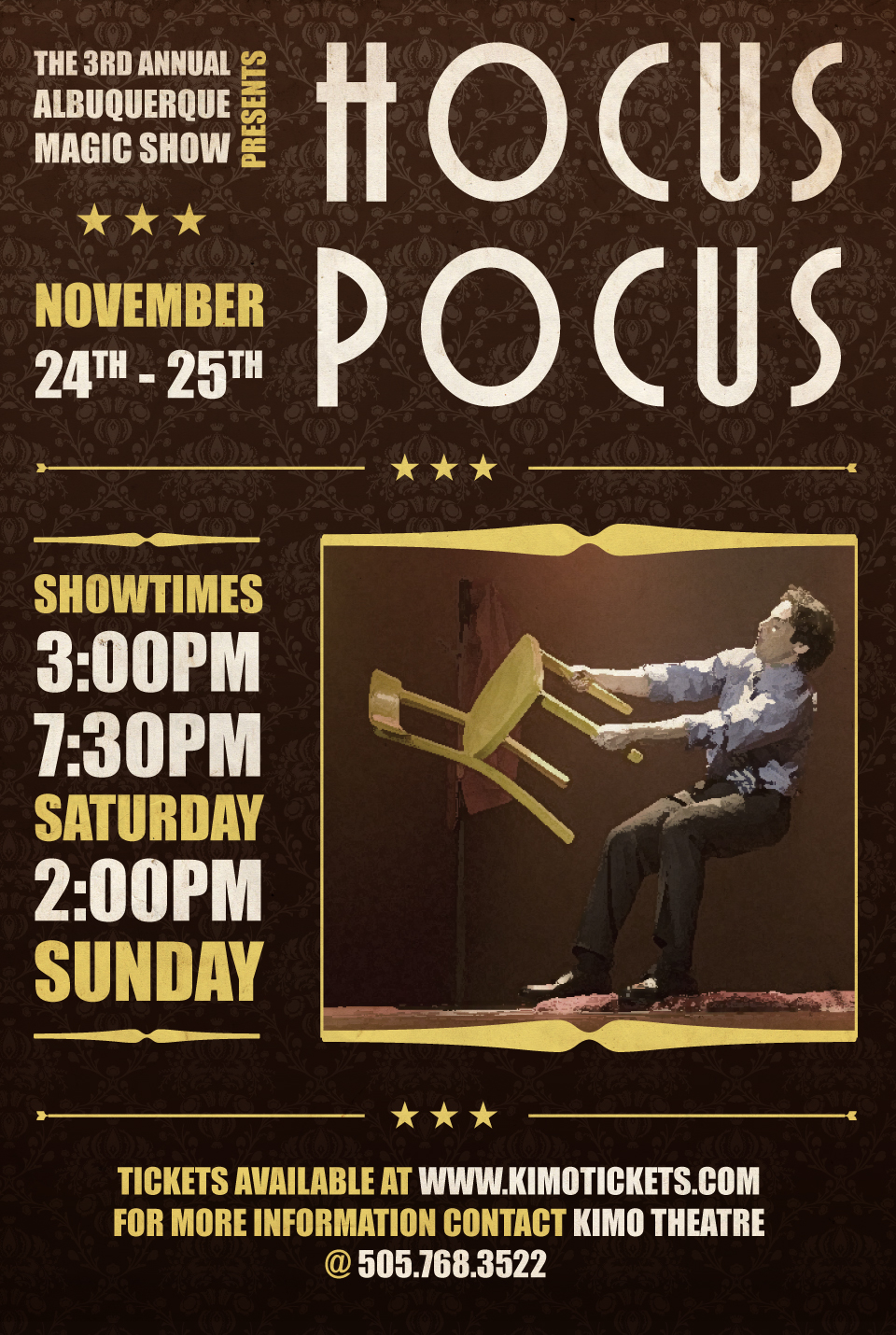 Poster Design by marton for Show Monkey Productions | Design #1075138