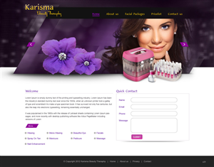 Web Design by pb for this project | Design: #1040356