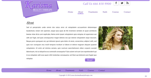 Web Design by pb for this project | Design: #1061168