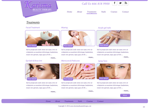 Web Design by pb for this project | Design: #1061170