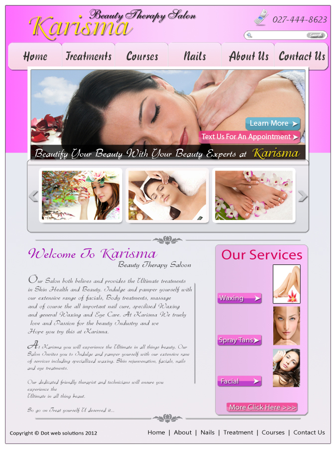 Web Design par Zohair Shah pour ce projet | Design #1040446