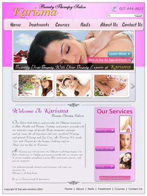 Web Design by Zohair Shah for this project | Design: #1040446