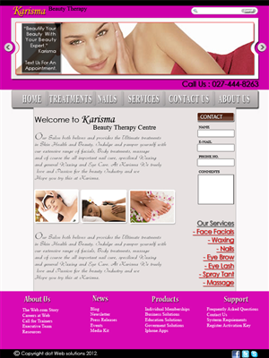 Web Design par Zohair Shah pour ce projet | Design #1063021