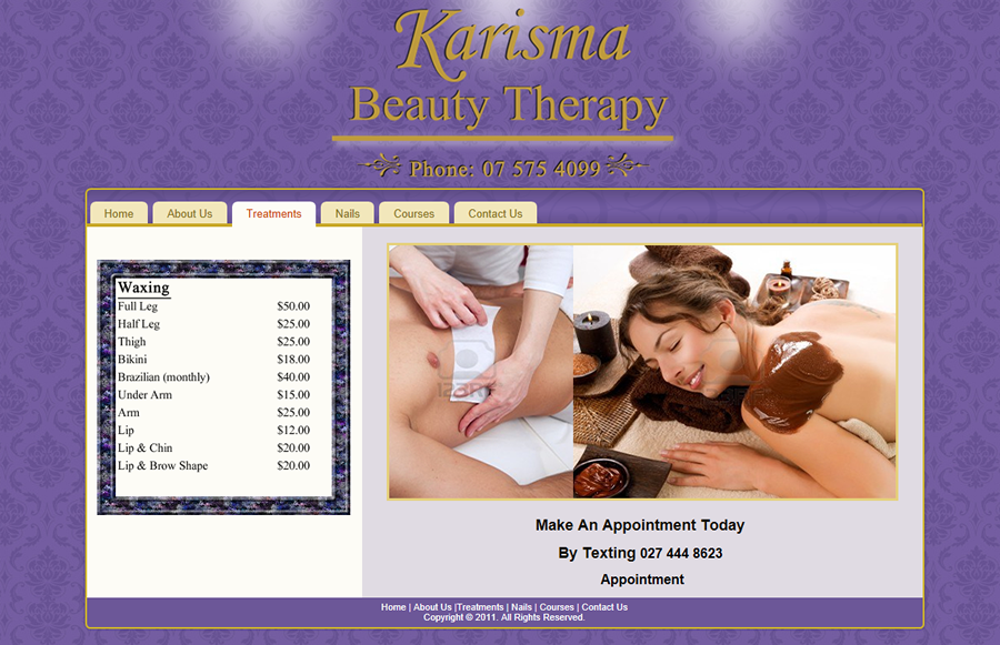 Web Design by hjohnson for this project | Design #1053756